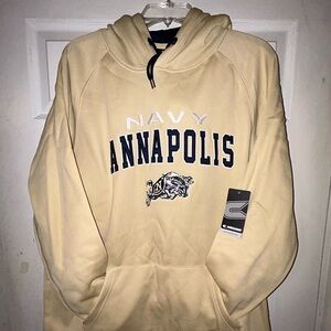 ⚓️🏟️ Navy Midshipmen Naval Academy Annapolis Marquee Varsity Hoodie 🏟️⚓️